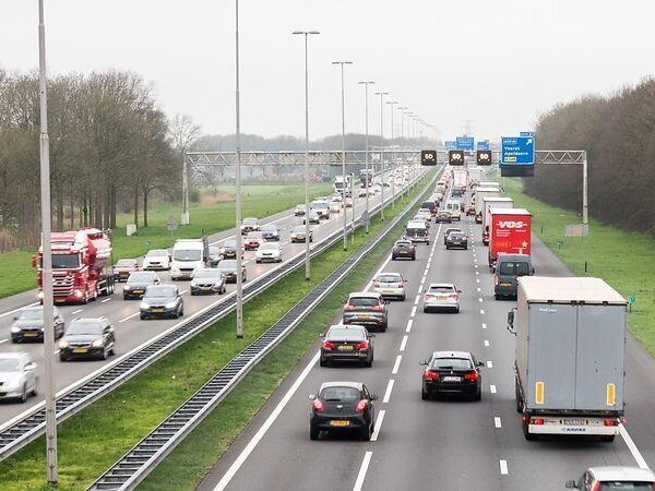 Afbeelding weg verbreding A1 Apeldoorn-Azelo versneld