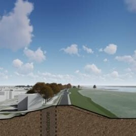 Cooperatie Civiel is betrokken bij voortgang project Dijkversterking Tiel-Waardenburg