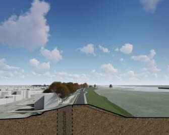 Cooperatie Civiel is betrokken bij voortgang project Dijkversterking Tiel-Waardenburg